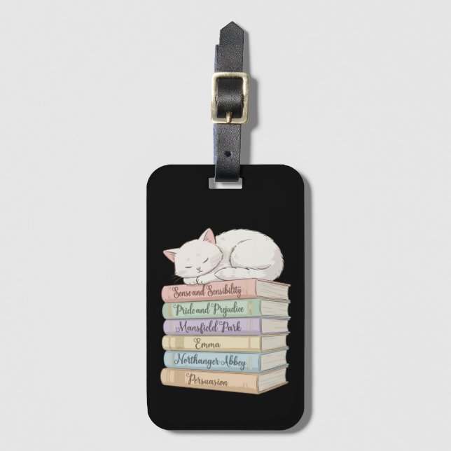 Jane Austens romaner IX Bagagebricka (Framsida vertikal)