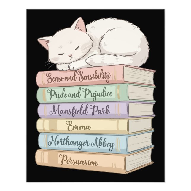 Jane Austens romaner IX Fototryck (Framsidan)