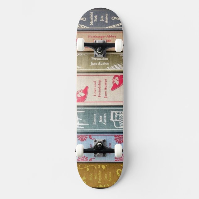 Jane Austens romaner Mini Skateboard Bräda 18,5 Cm (Framsida)