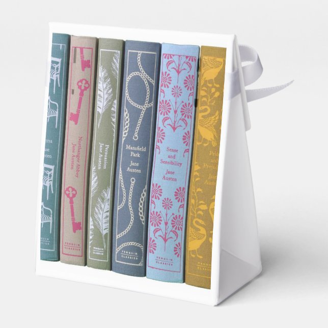 Jane Austens romaner presentbox Presentaskar (Baksidan Sidan)