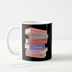 Jane Austens romaner V Kaffemugg