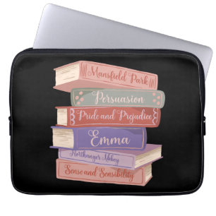 Jane Austens romaner V Laptop Fodral