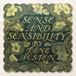 Jane Austen's "Sense and Sensibility"  Underlägg Papper