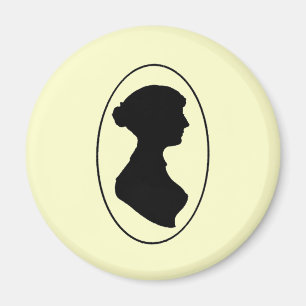 Jane Austens Silhouette Magnet