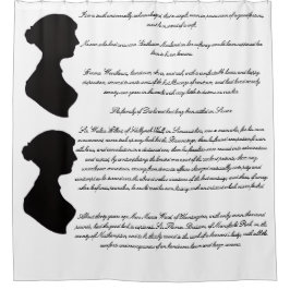 Jane Austens silhuett & första romansatser