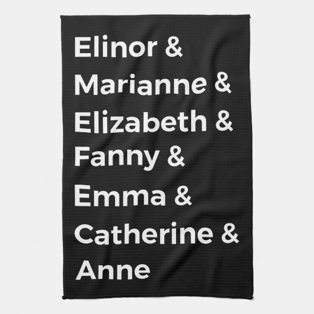 Jane Australiens Heroines I Kökshandduk (Vertikal)