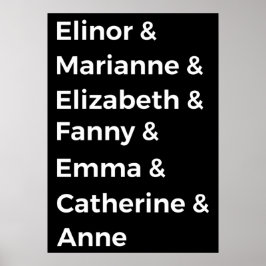 Jane Australiens Heroines I Poster