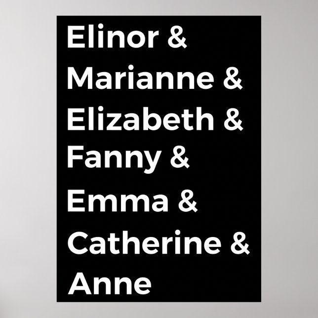 Jane Australiens Heroines I Poster (Framsidan)
