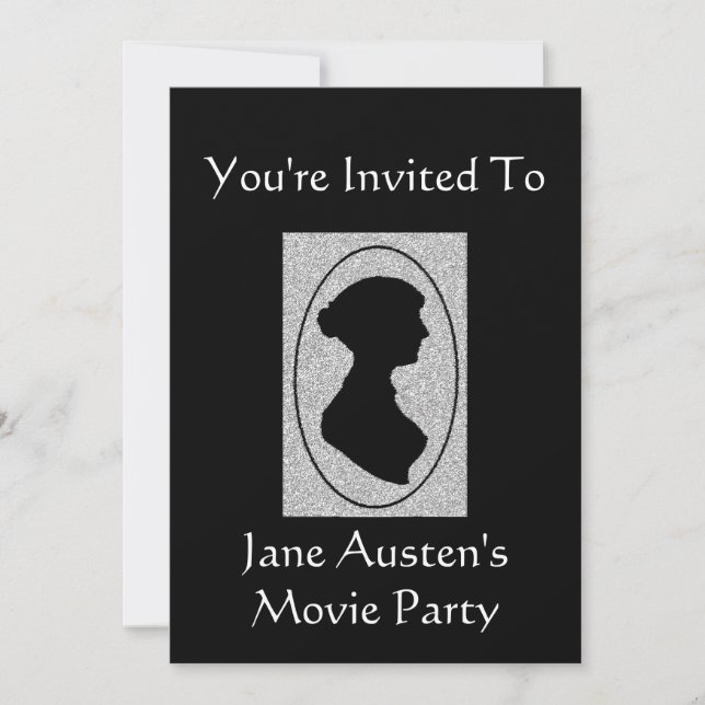 Jane Australiens inbjudan till Tea Party 2 (Framsida)