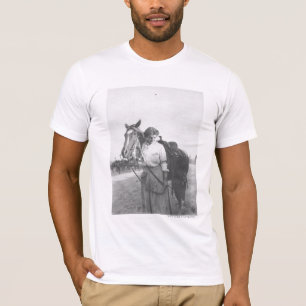 Jane Bernoudi och henne häst T Shirt
