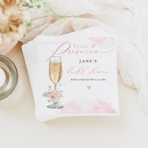 JANE Blush Blomsterblad & Prosecco Bröllopsfest