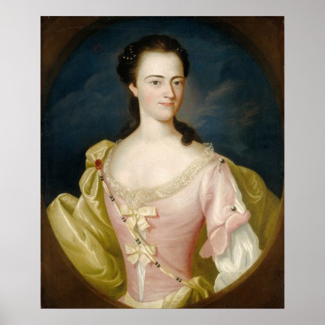 Jane Browne - John S. Copley Fine Art Poster (Framsidan)