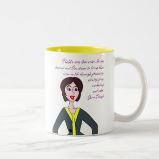 Jane deg Två-Tonad mugg