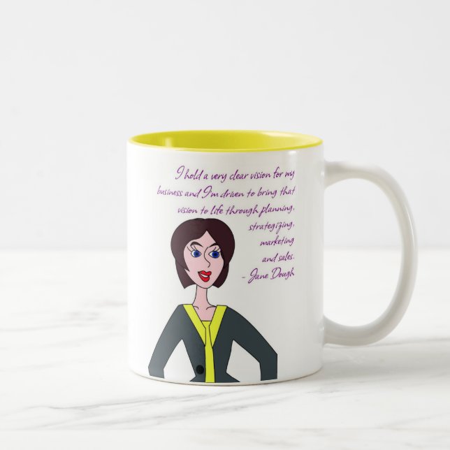 Jane deg Två-Tonad mugg (Höger)