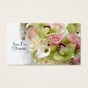 Jane Doe Flowers Visitkort