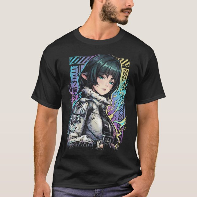 Jane Doe ZZZ Fanged Metal Build T Shirt (Framsida)