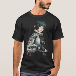 Jane Doe ZZZ Fanged Metal Build T Shirt