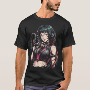 Jane Doe ZZZ Fanged Metal Build T Shirt