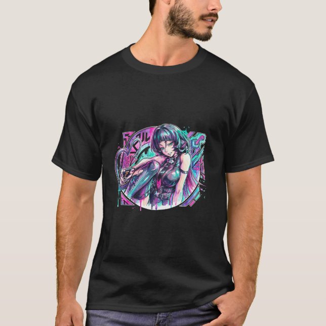 Jane Doe ZZZ Fanged Metal Build T Shirt (Framsida)