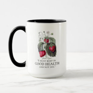 Jane Eyre - Behålla in Bra Health - Jordgubbar Mugg