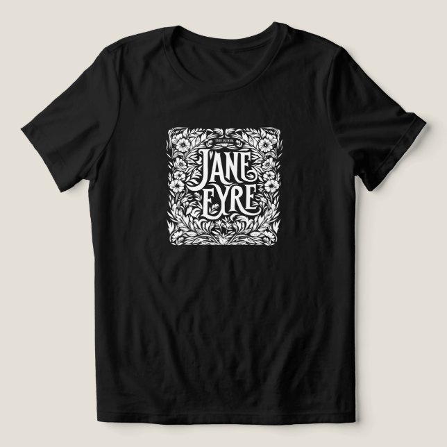 Jane Eyre Bok T Shirt (Design Framsida)