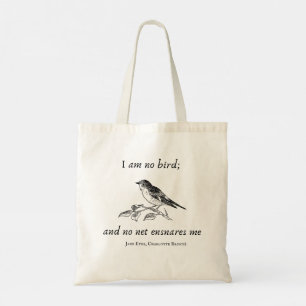 Jane Eyre Charlotte Bronte Bok Quote Tygkasse