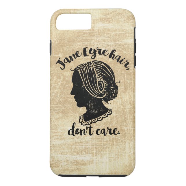 Jane Eyre Hair bryr sig inte Case-Mate iPhone Skal (Baksida)