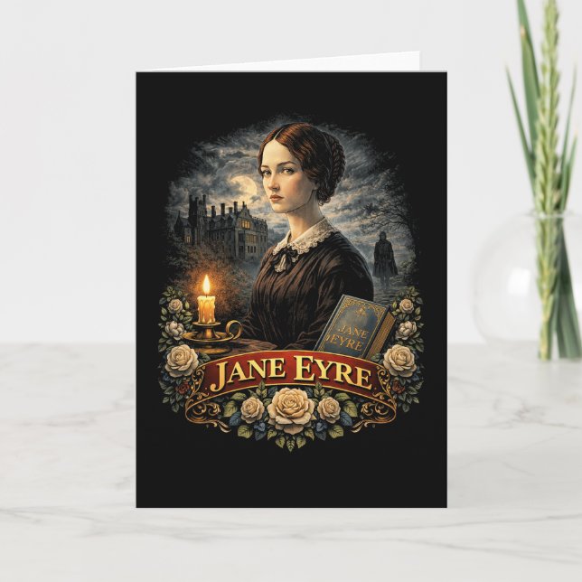 Jane Eyre Helgkort (Framsida)