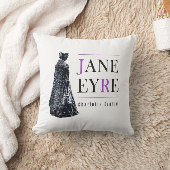 Jane Eyre i Cape och Bonnet Kudde (Filt)