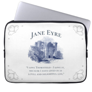 Jane Eyre - I Kärlek Thornfield - Castle Laptop Fodral