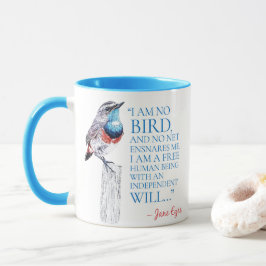 Jane Eyre - jag är ingen fågel - Blue Throated Bir Mugg