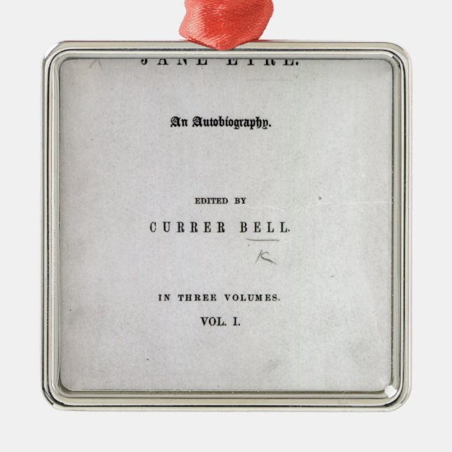 Jane Eyre Julgransprydnad Metall (Framsidan)
