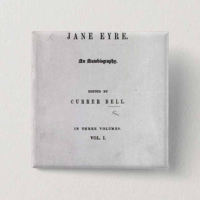 Jane Eyre Knapp (Framsida)
