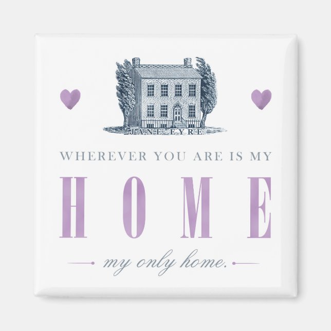 Jane Eyre - Mitt enda hem - House Magnet (Framsidan)