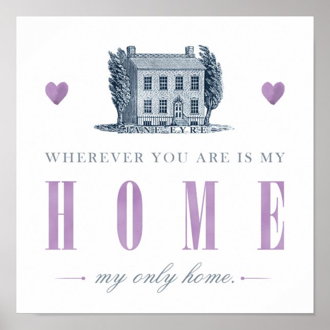 Jane Eyre - Mitt enda hem - House Poster (Framsidan)