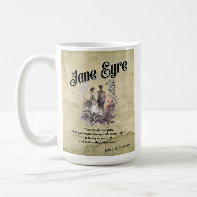 Jane Eyre Mugg (Vänster)