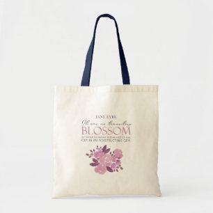 Jane Eyre - No Transitory Blommar - Rosa ros Tygkasse