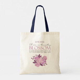 Jane Eyre - No Transitory Blommar - Rosa ros Tygkasse