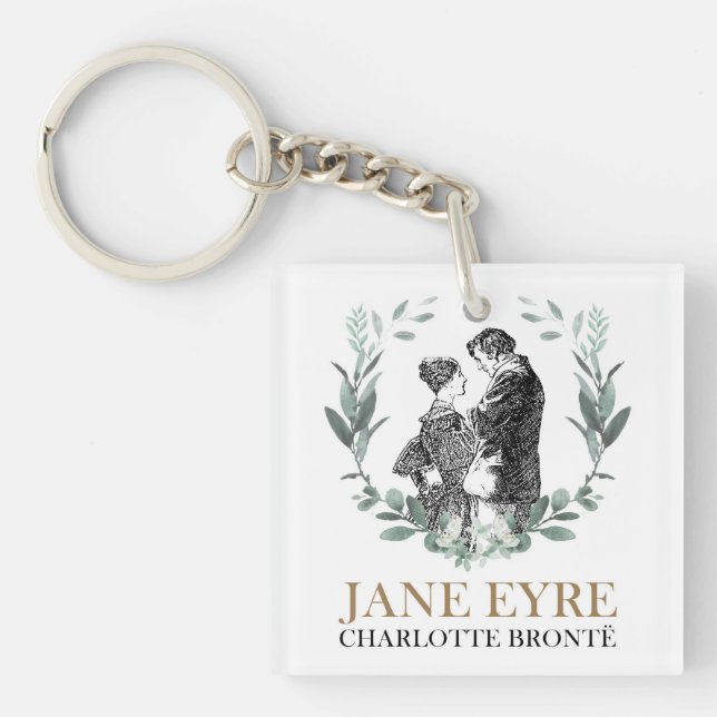 Jane Eyre och Edward Rochester med andedräkt (Framsidan)