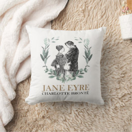 Jane Eyre och Edward Rochester med andedräkt Kudde