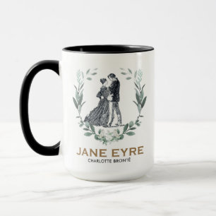 Jane Eyre och Edward Rochester med andedräkt Mugg