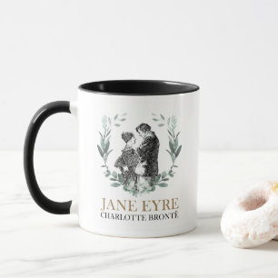 Jane Eyre och Edward Rochester med andedräkt Mugg