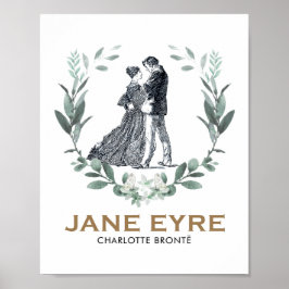 Jane Eyre och Edward Rochester med andedräkt Poster