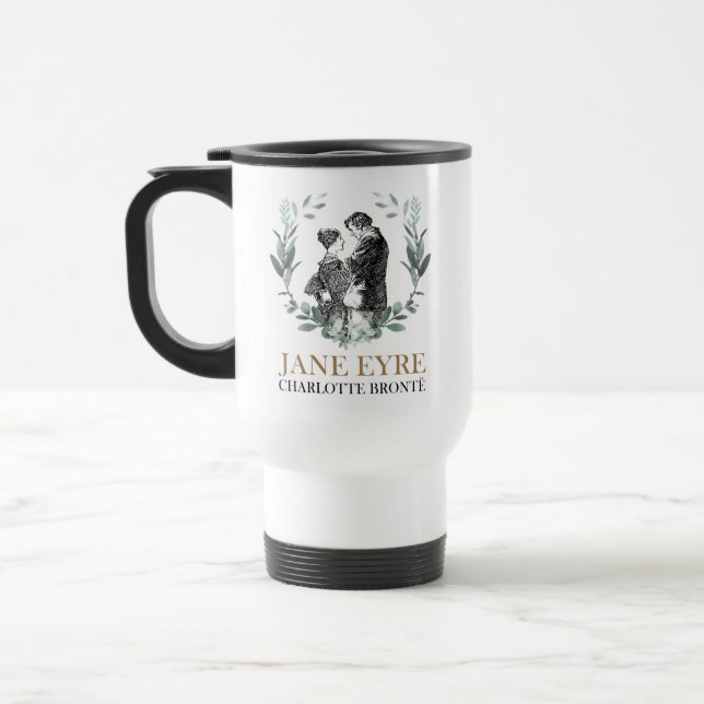 Jane Eyre och Edward Rochester med andedräkt Resemugg (Vänster)
