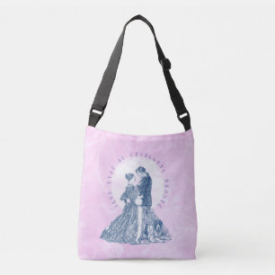Jane Eyre och Edward Rochester med Pilot Rosa Axelväska