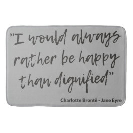 Jane Eyre Quote I Badrumsmatta