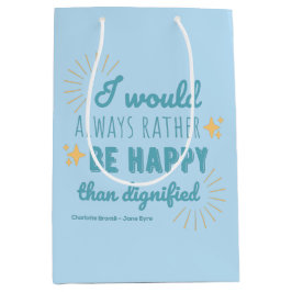 Jane Eyre Quote I - Blue Edition