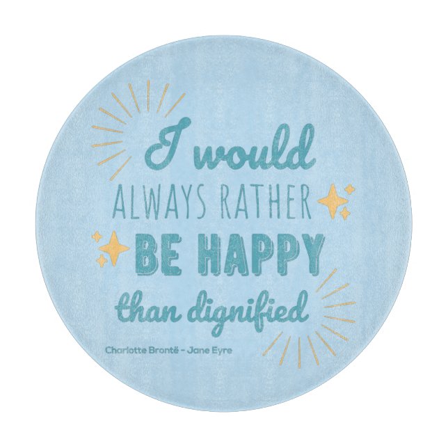 Jane Eyre Quote I - Blue Edition (Framsidan)