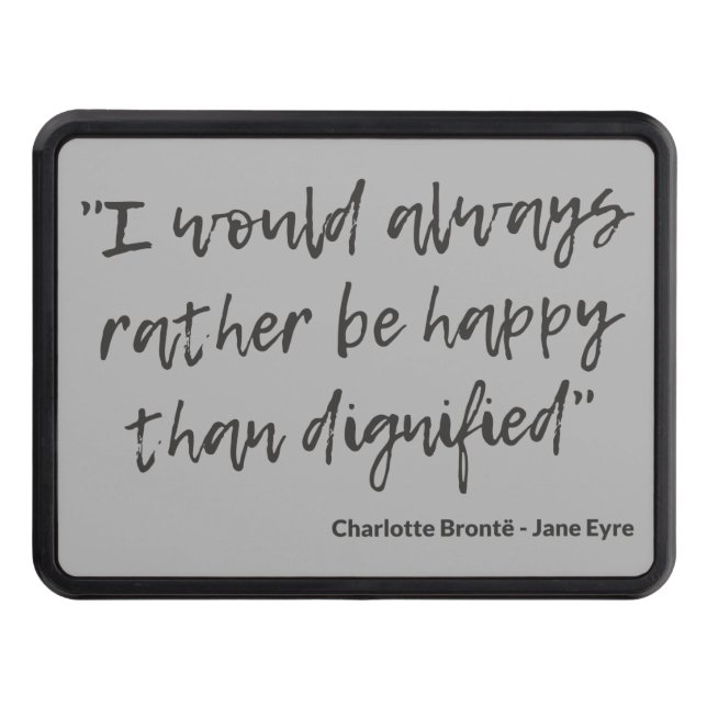 Jane Eyre Quote I Dragkroksskydd (Framsidan)