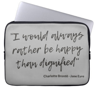 Jane Eyre Quote I Laptop Fodral